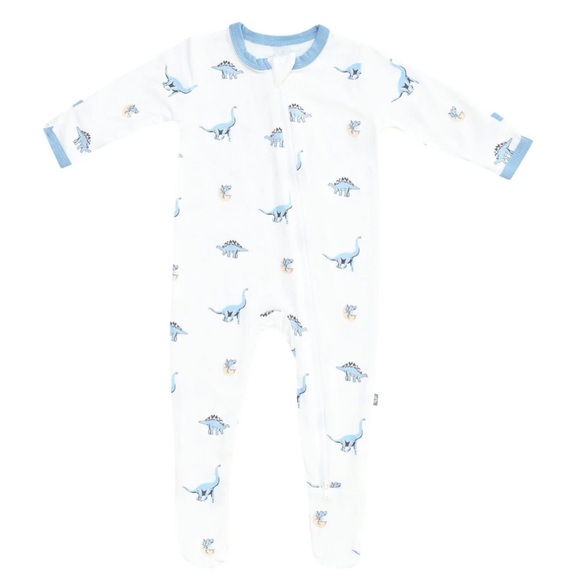 Kyte Baby Zippered Footie | Jurassic - Picture 6 of 6